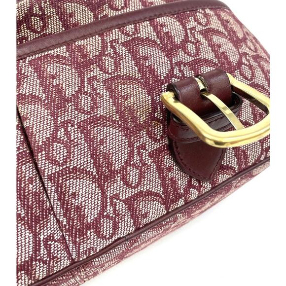 DIOR Red Oblique Shoulder Bag A-A7895 - Picture 9 of 10